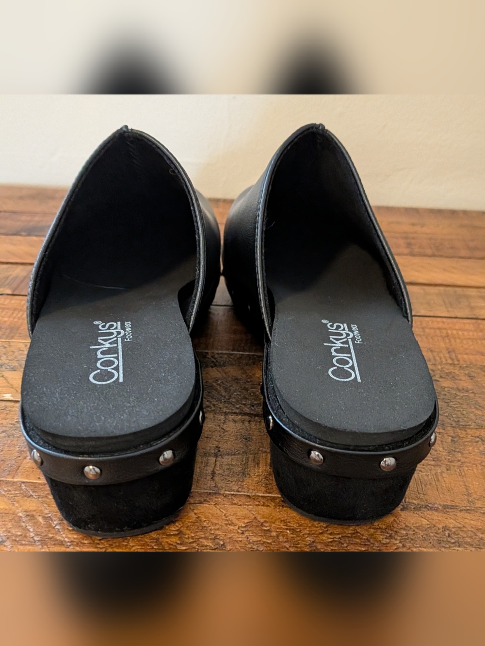 Corkys Black Newbie Clogs New W/O Box - Picture 3 of 7